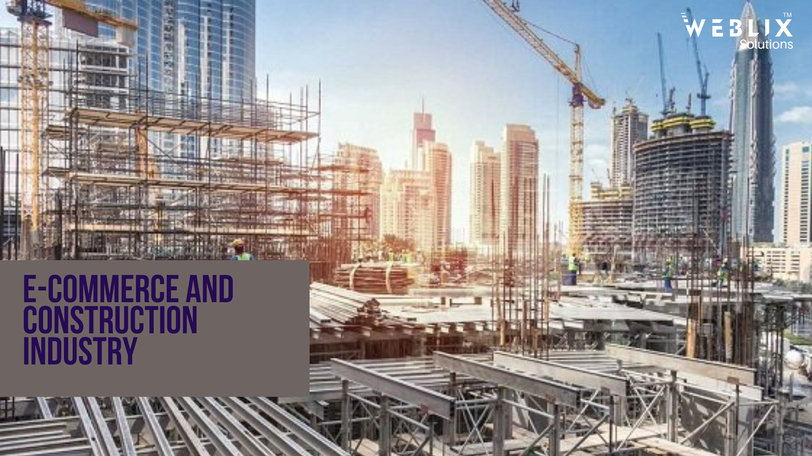 E-commerce and the Construction Industry in Saudi Arabia